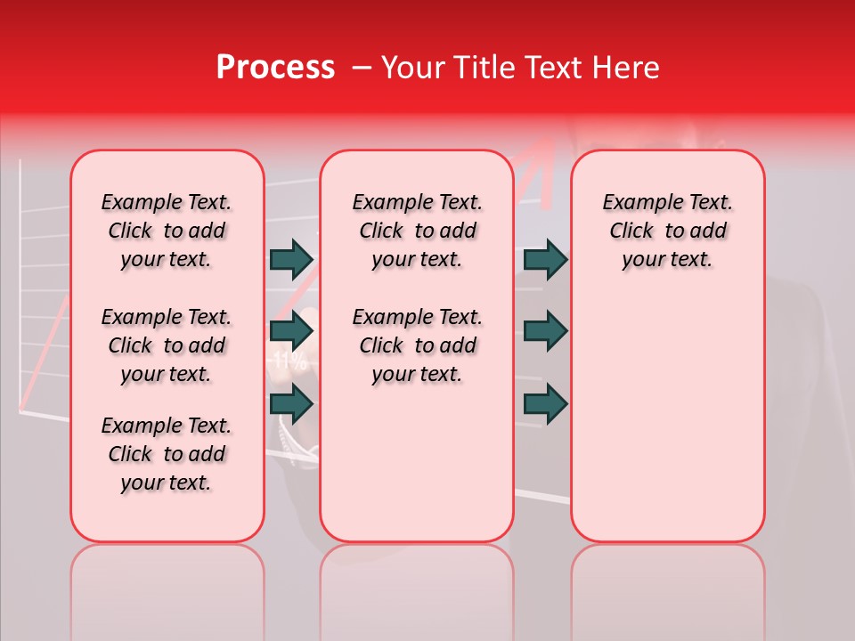Crisis Businessman Profit PowerPoint Template