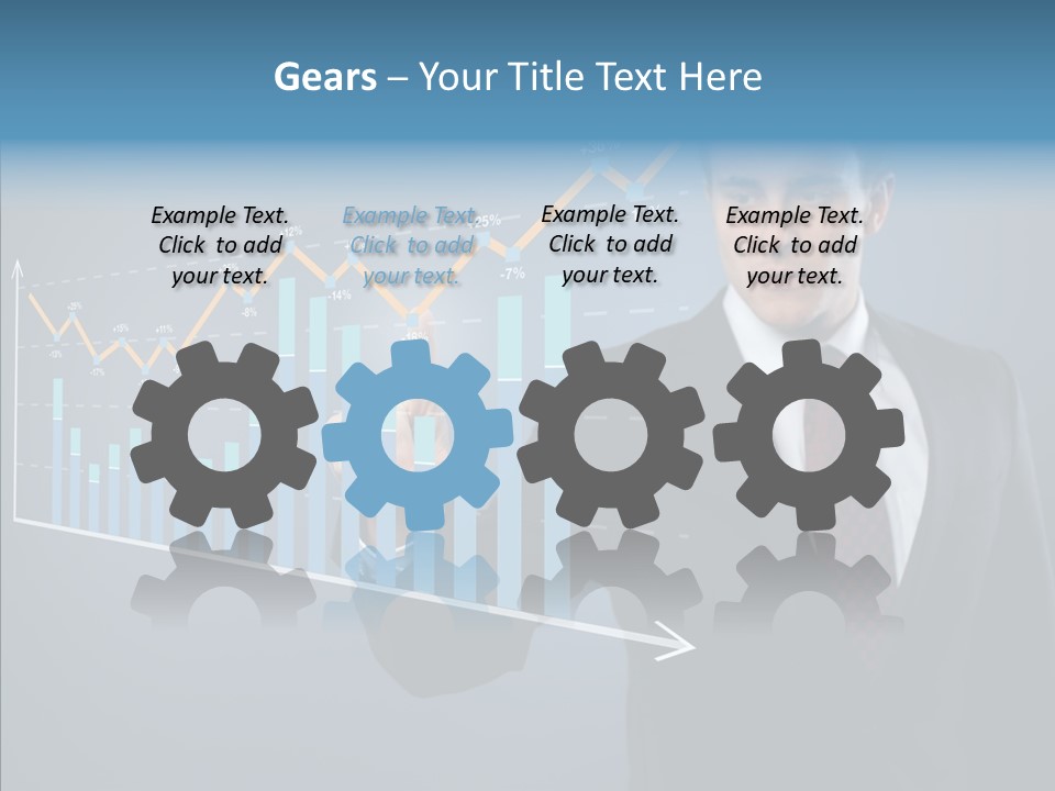 Report Sales Decline PowerPoint Template