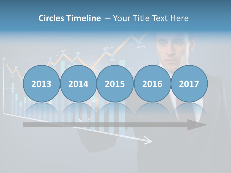 Report Sales Decline PowerPoint Template