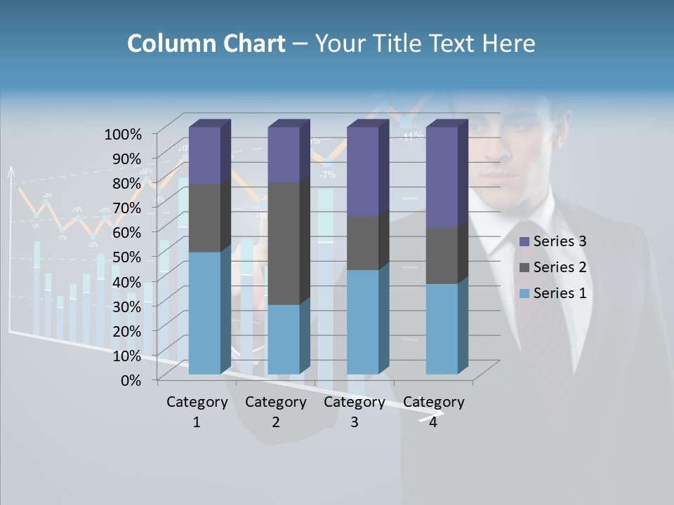 Report Sales Decline PowerPoint Template