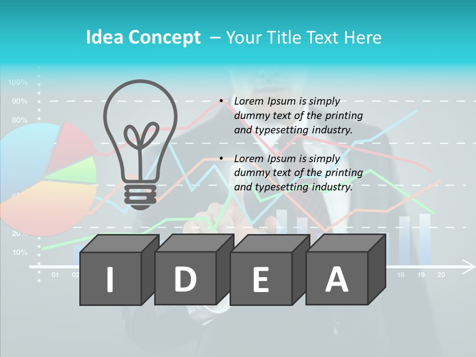 Diagram Market Analyst PowerPoint Template