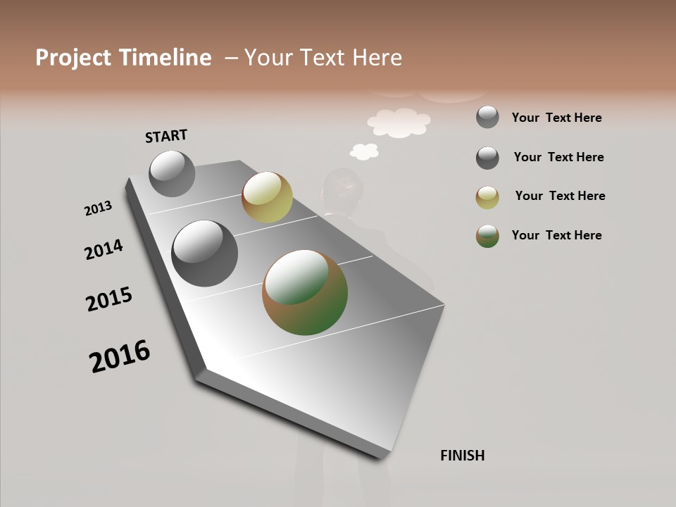 Beratung Coaching Erfolgreich PowerPoint Template