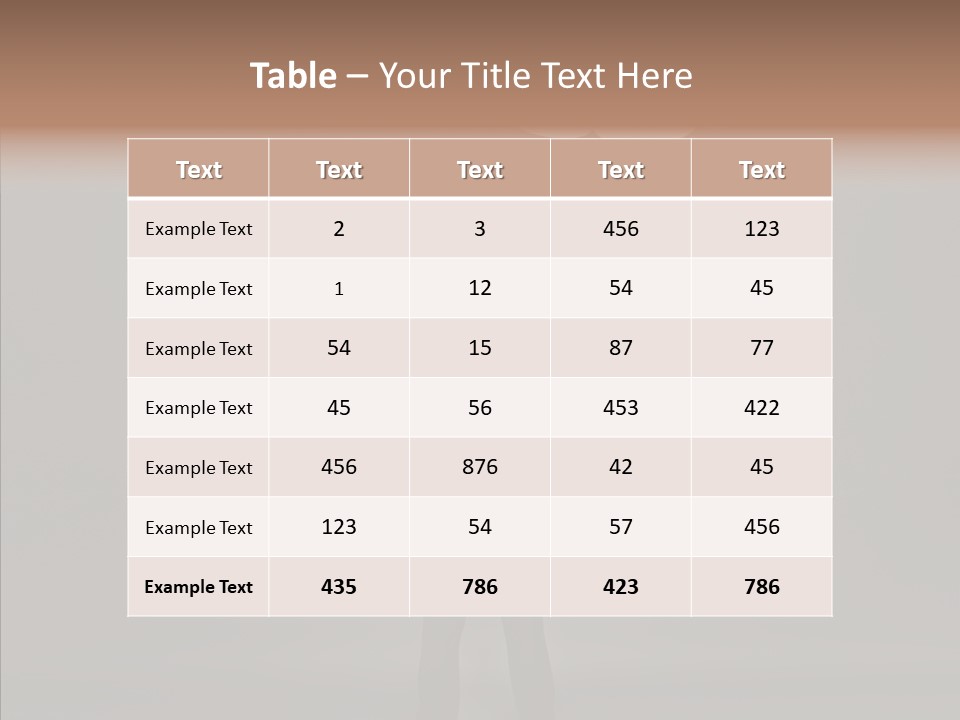 Beratung Coaching Erfolgreich PowerPoint Template