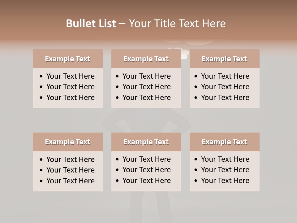 Beratung Coaching Erfolgreich PowerPoint Template