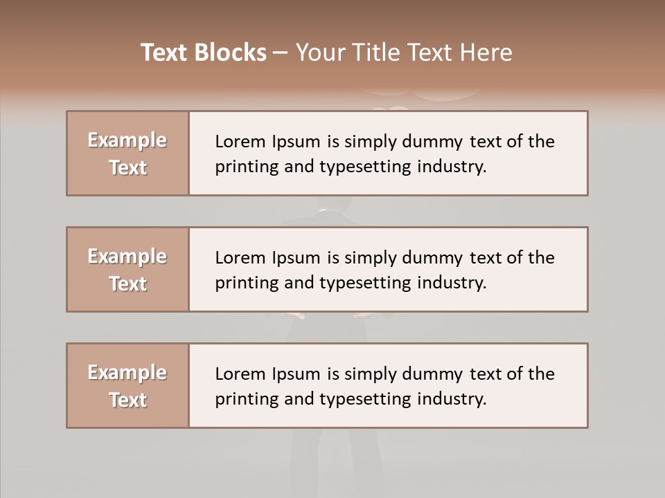 Beratung Coaching Erfolgreich PowerPoint Template