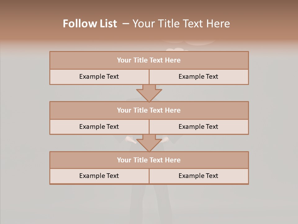 Beratung Coaching Erfolgreich PowerPoint Template