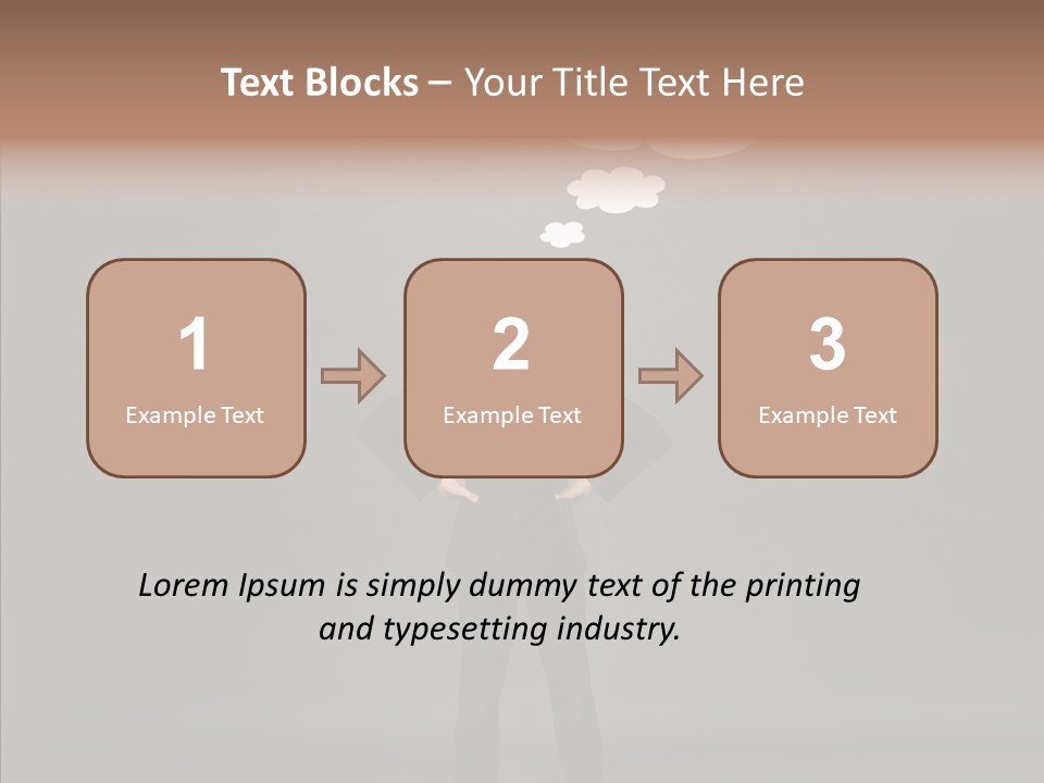 Beratung Coaching Erfolgreich PowerPoint Template