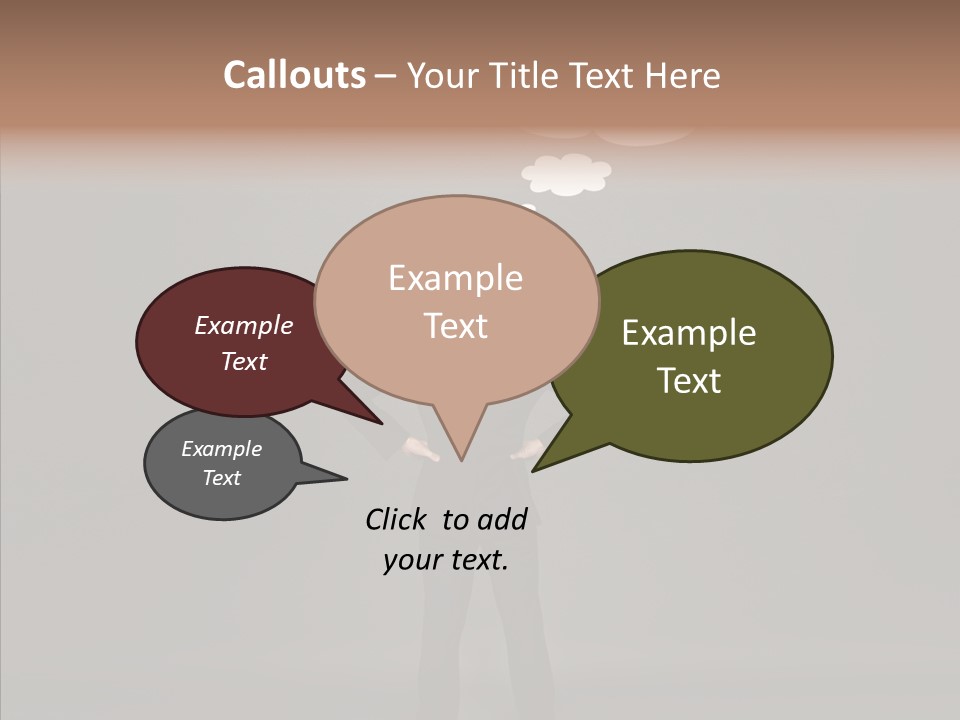 Beratung Coaching Erfolgreich PowerPoint Template