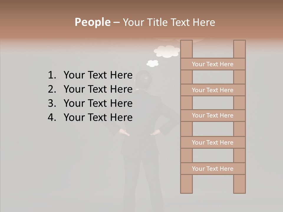 Beratung Coaching Erfolgreich PowerPoint Template