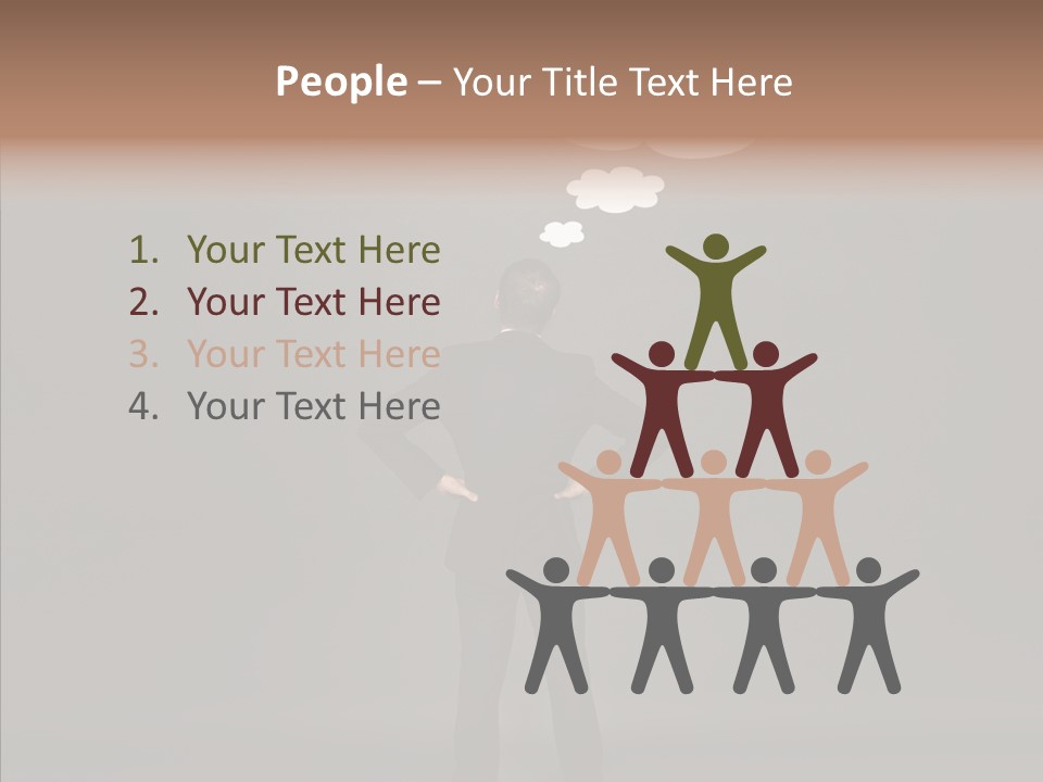 Beratung Coaching Erfolgreich PowerPoint Template