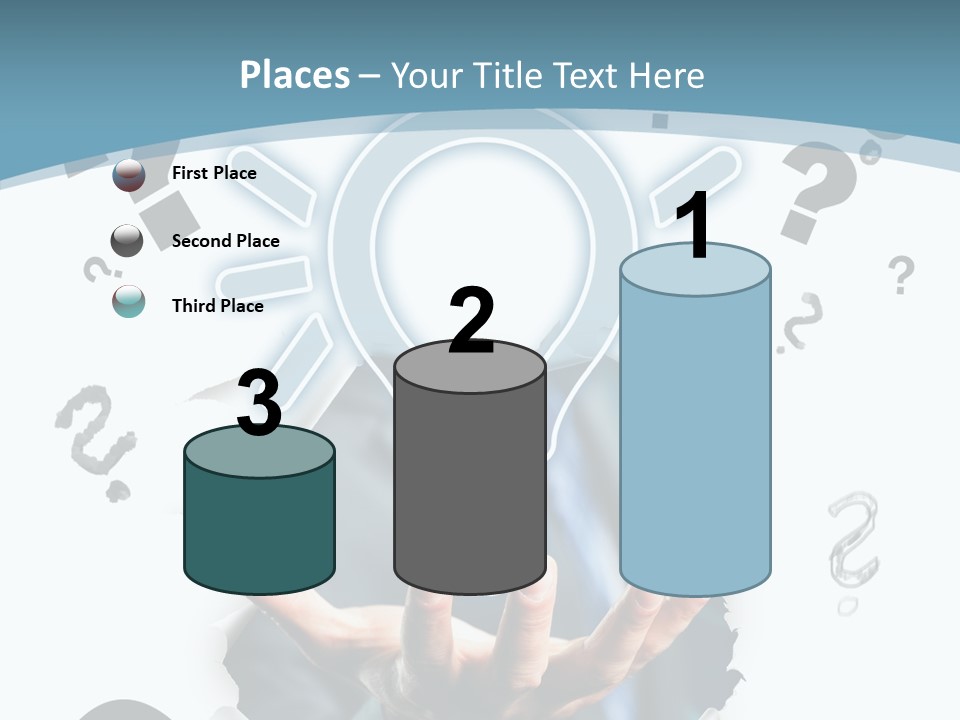 Kommunikation Office Existenzgr PowerPoint Template