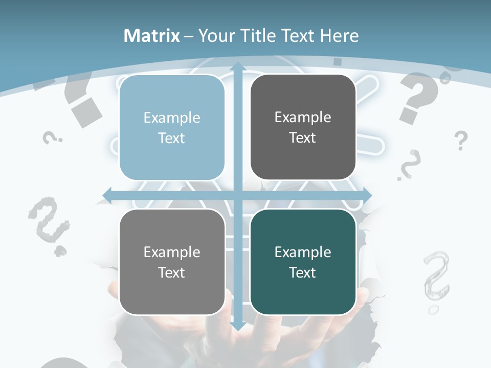 Kommunikation Office Existenzgr PowerPoint Template