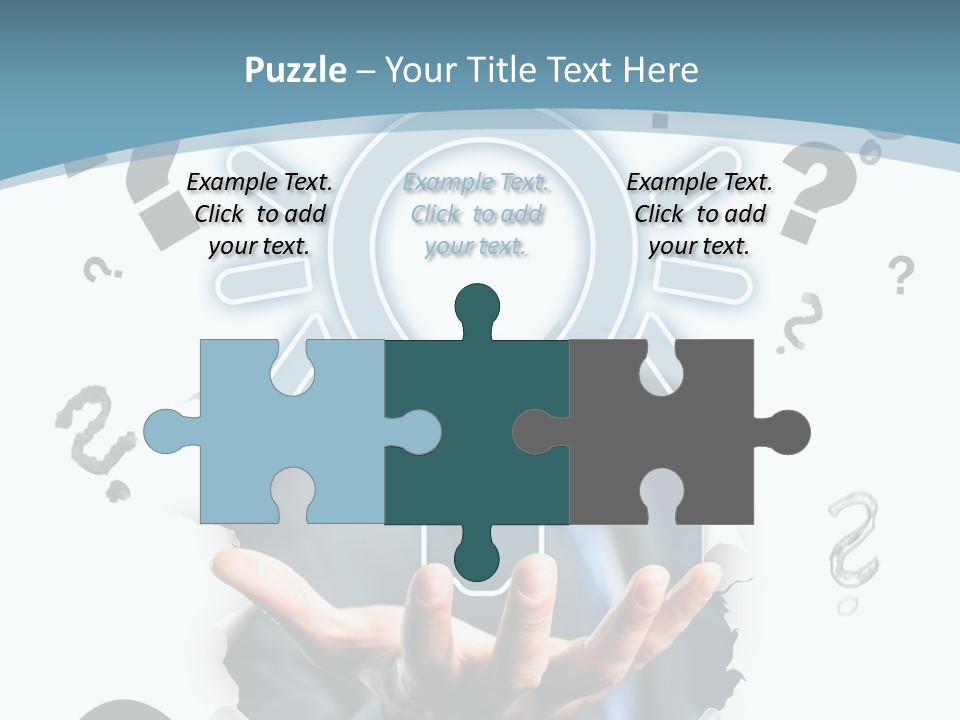 Kommunikation Office Existenzgr PowerPoint Template