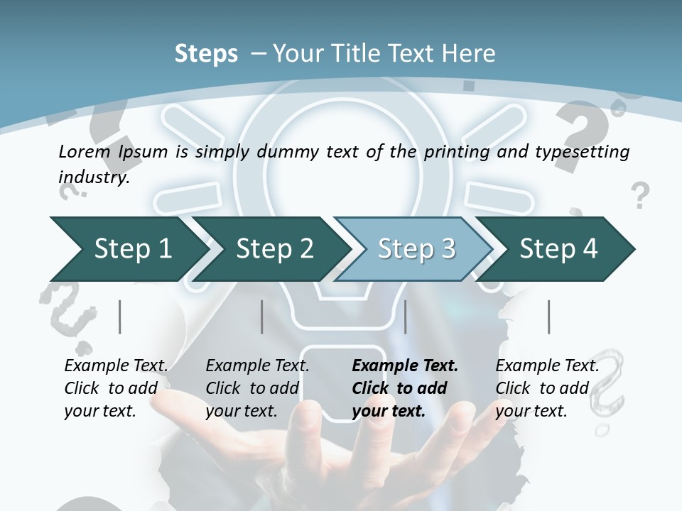Kommunikation Office Existenzgr PowerPoint Template