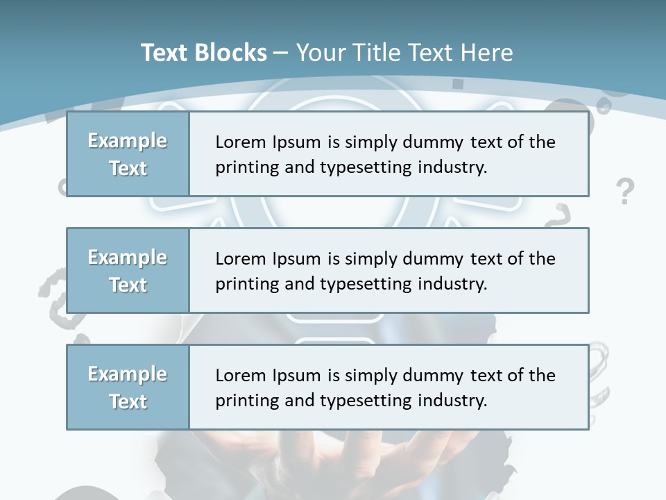 Kommunikation Office Existenzgr PowerPoint Template