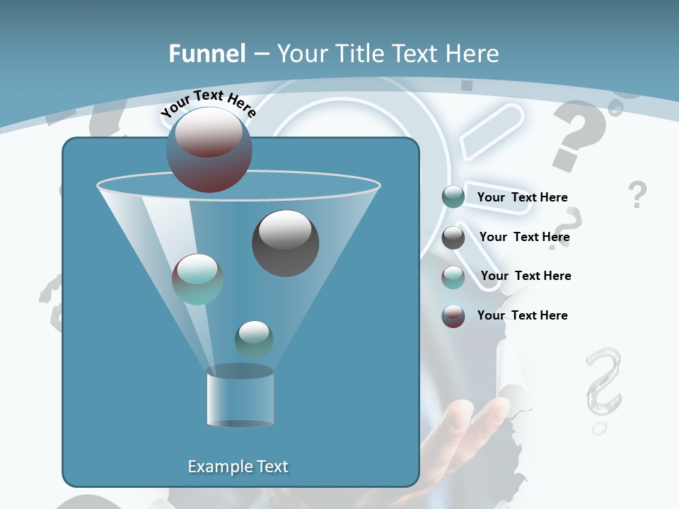 Kommunikation Office Existenzgr PowerPoint Template
