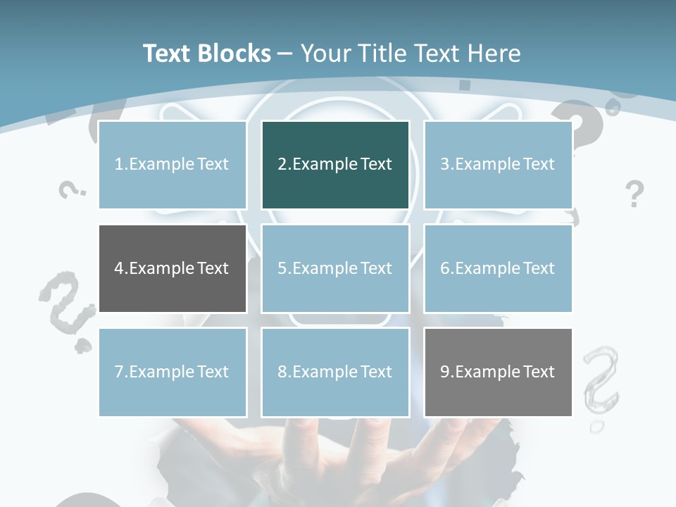 Kommunikation Office Existenzgr PowerPoint Template