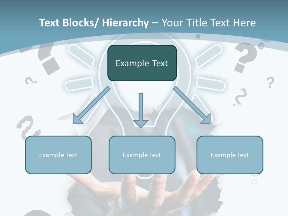 Kommunikation Office Existenzgr PowerPoint Template