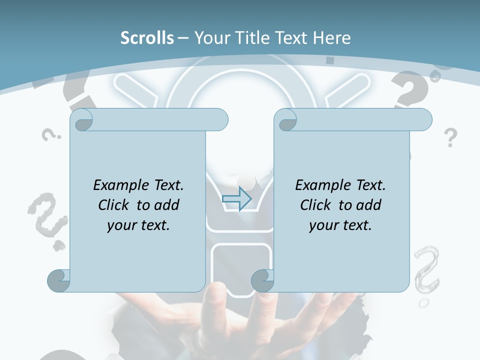 Kommunikation Office Existenzgr PowerPoint Template