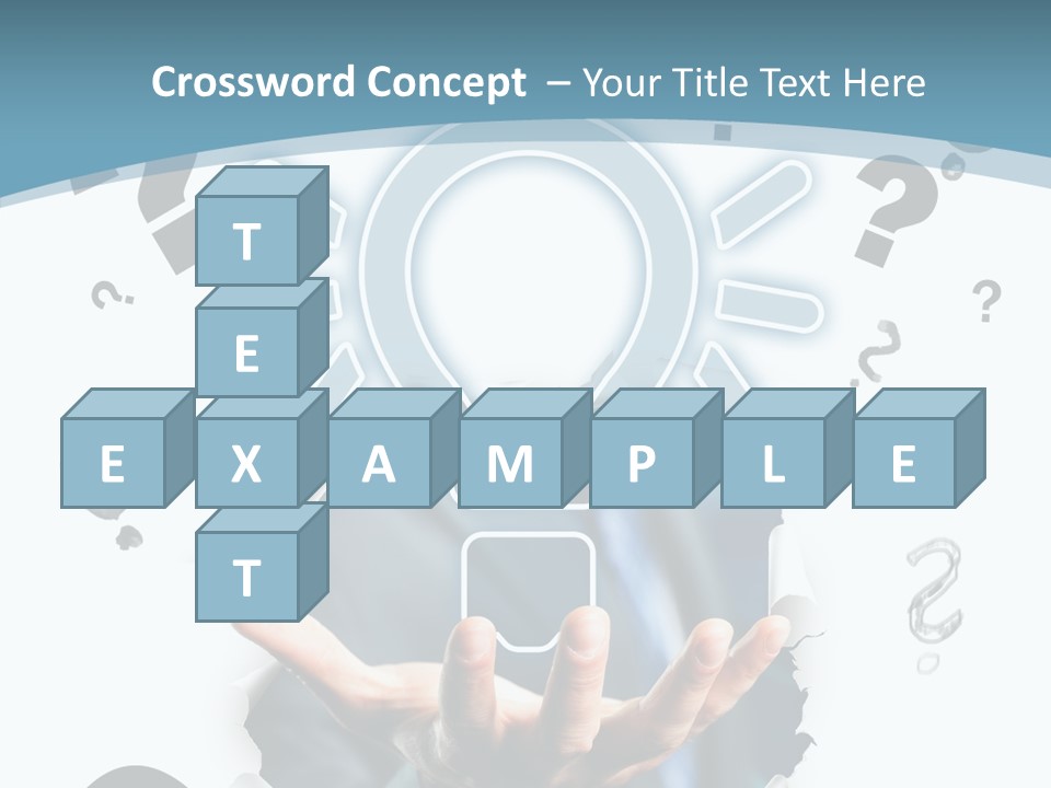 Kommunikation Office Existenzgr PowerPoint Template