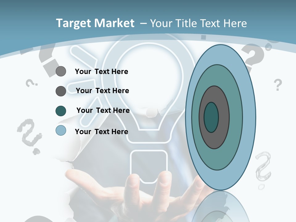 Kommunikation Office Existenzgr PowerPoint Template