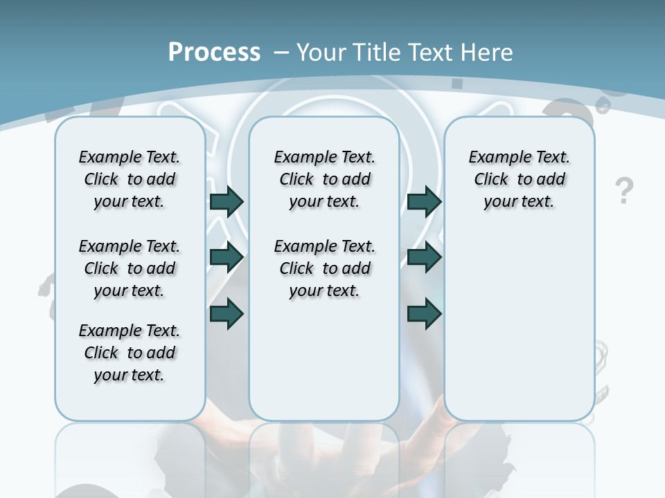 Kommunikation Office Existenzgr PowerPoint Template