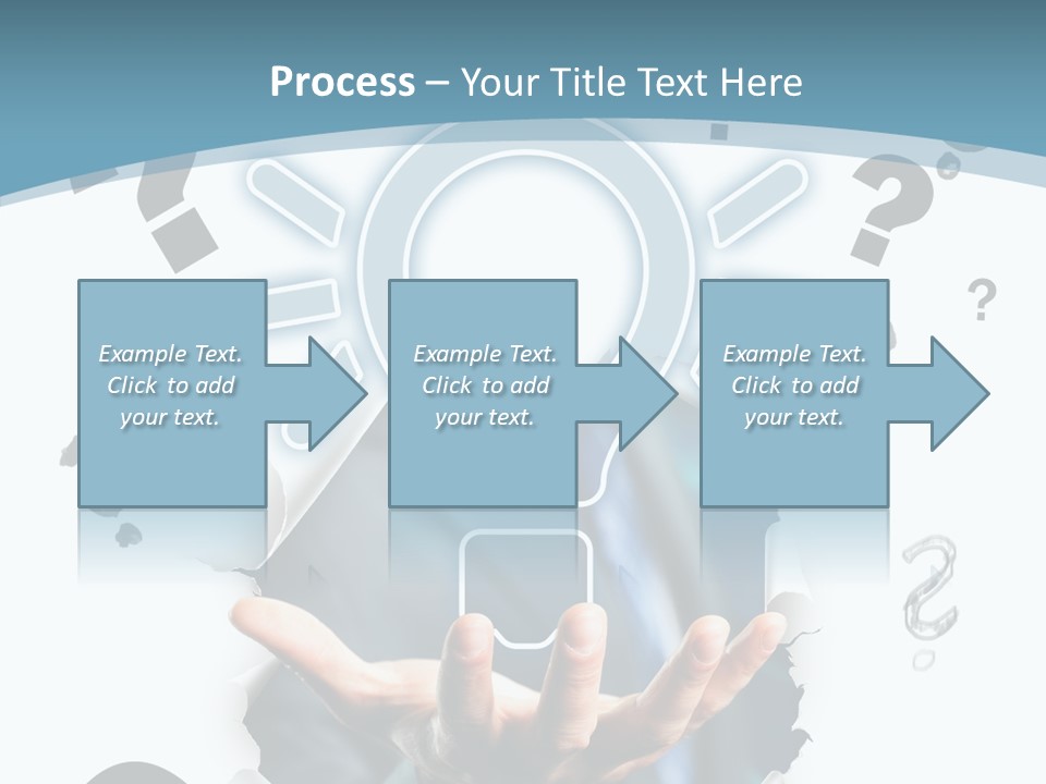 Kommunikation Office Existenzgr PowerPoint Template