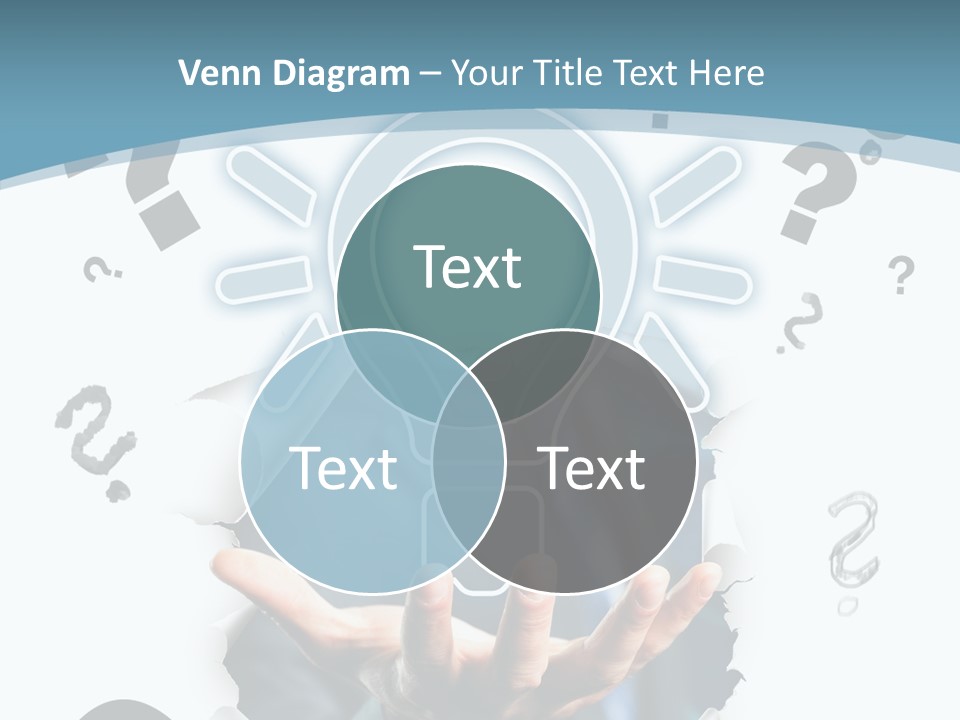 Kommunikation Office Existenzgr PowerPoint Template