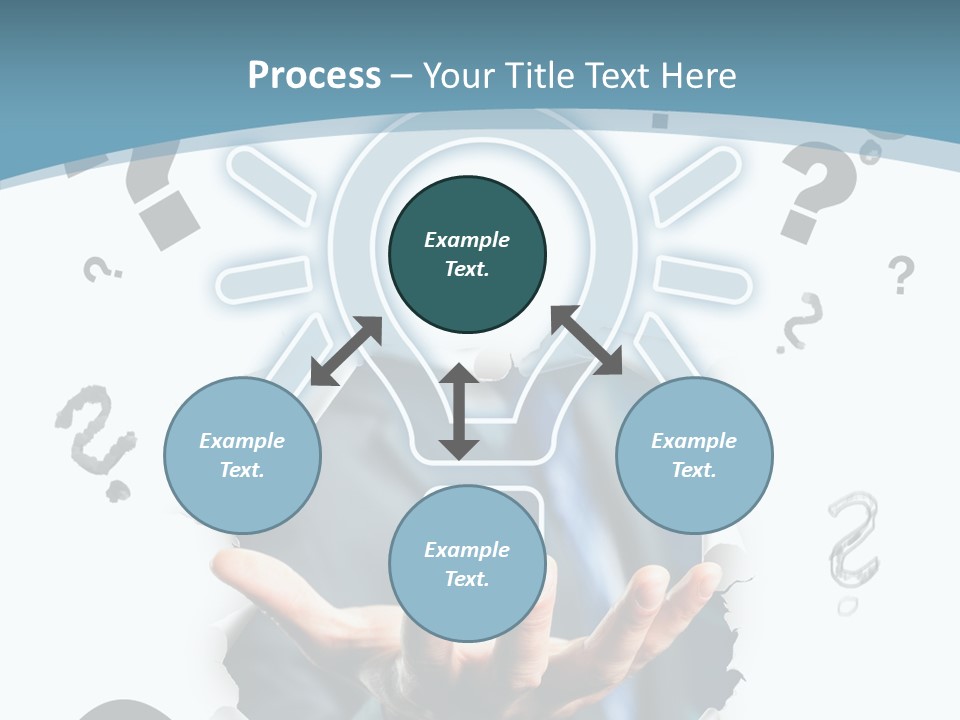 Kommunikation Office Existenzgr PowerPoint Template