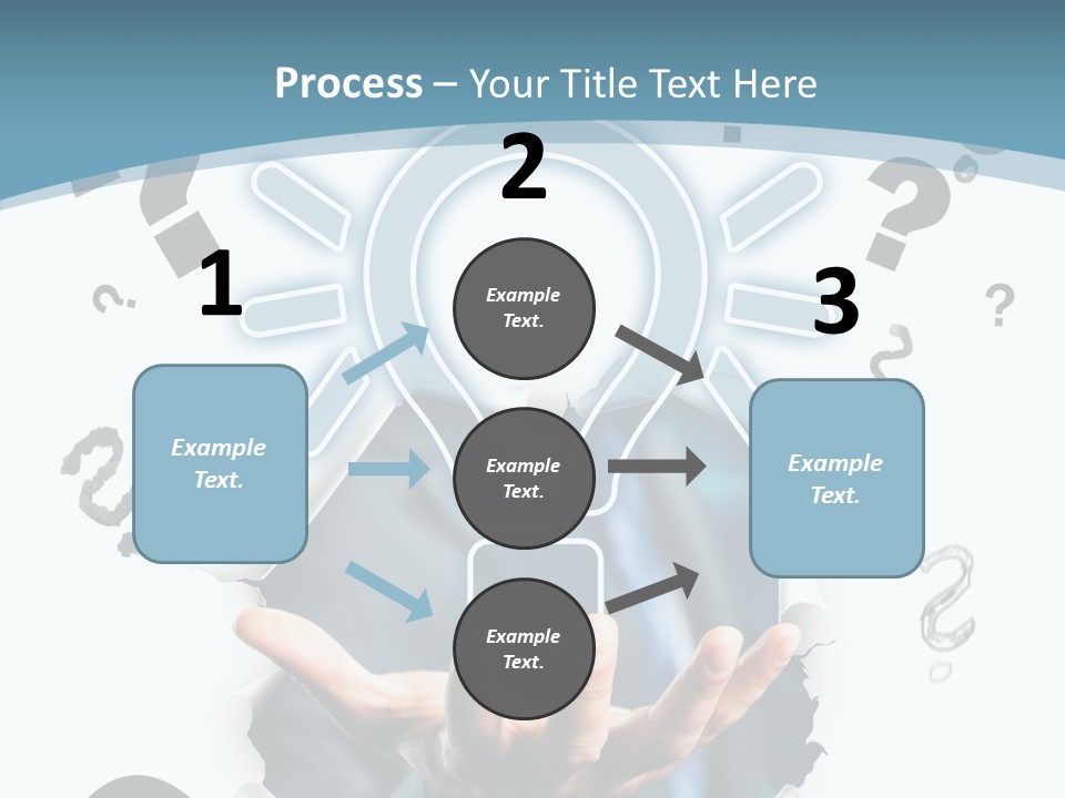 Kommunikation Office Existenzgr PowerPoint Template
