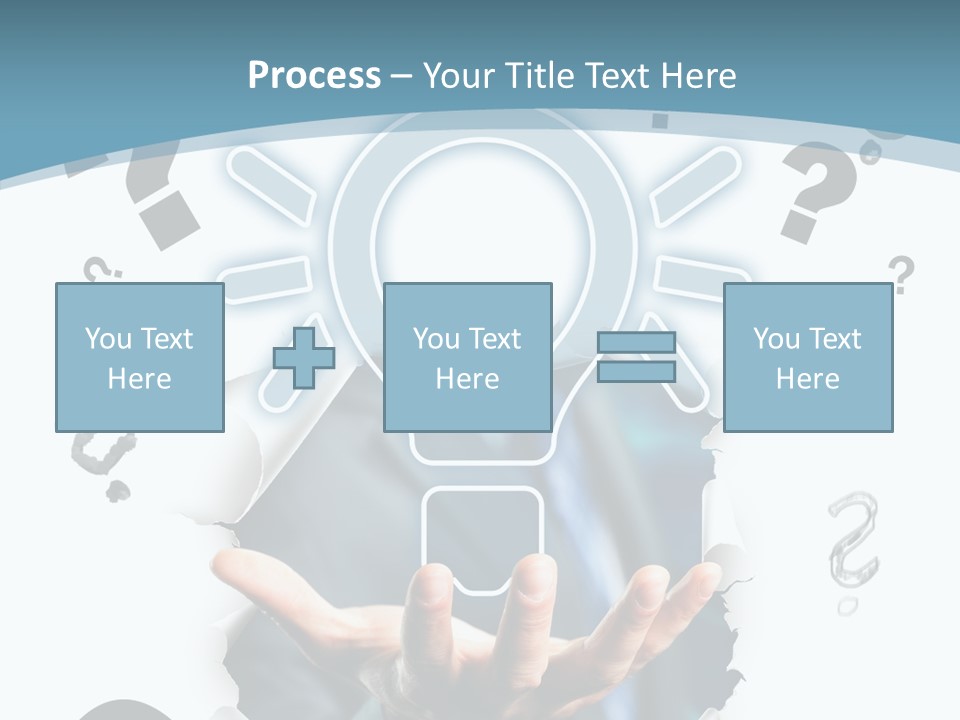 Kommunikation Office Existenzgr PowerPoint Template