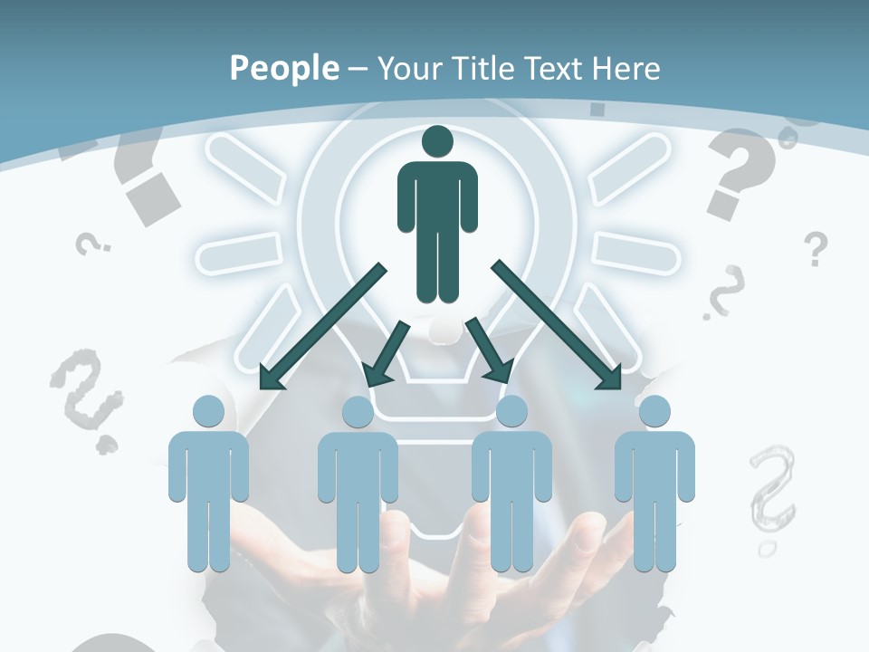 Kommunikation Office Existenzgr PowerPoint Template