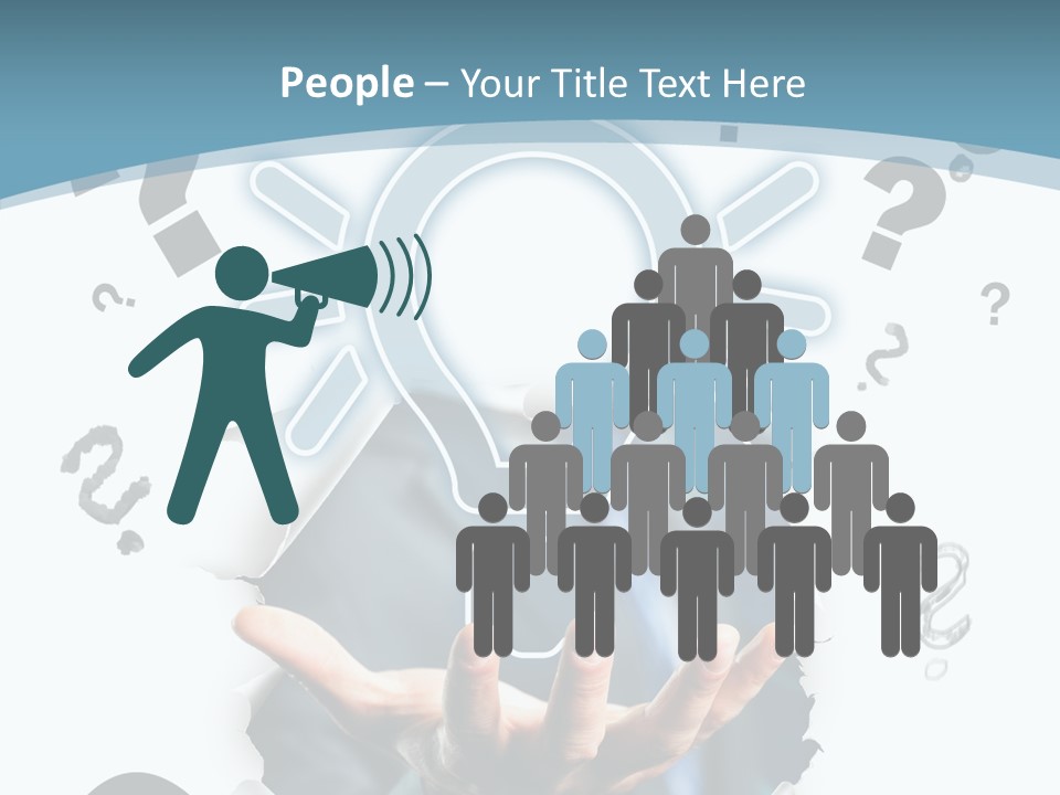 Kommunikation Office Existenzgr PowerPoint Template