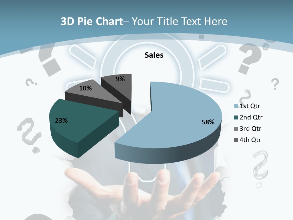 Kommunikation Office Existenzgr PowerPoint Template