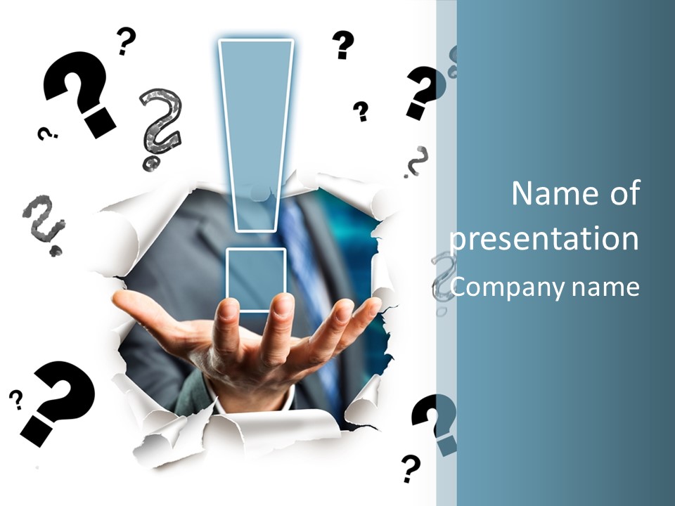 Probleml Helfen Consultant PowerPoint Template