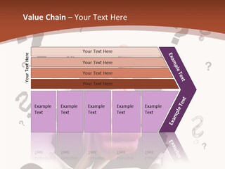 Karriere Erfolg Hand PowerPoint Template
