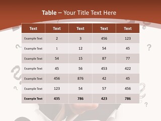 Karriere Erfolg Hand PowerPoint Template