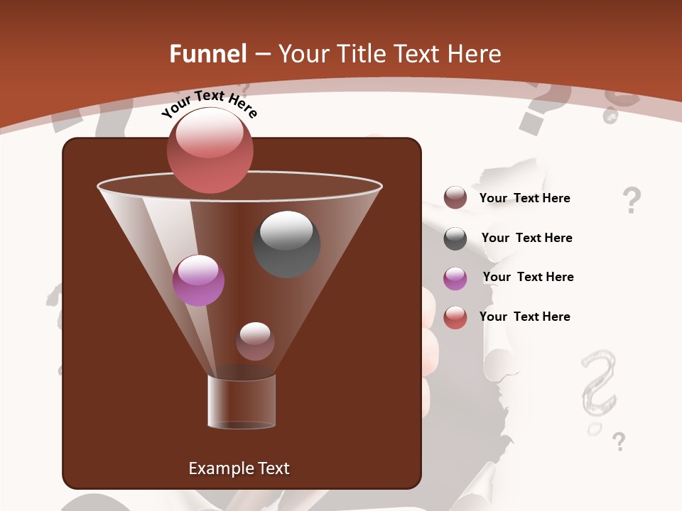 Karriere Erfolg Hand PowerPoint Template