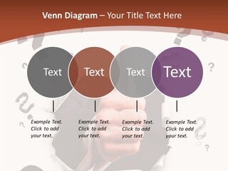 Karriere Erfolg Hand PowerPoint Template