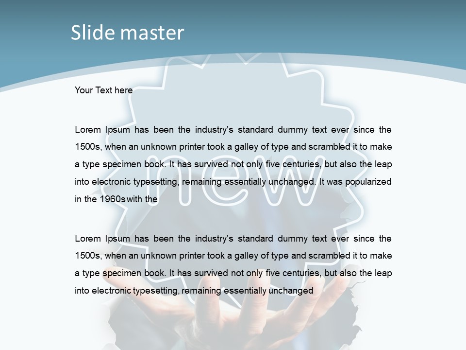 Konzept Verkaufen Innovation PowerPoint Template