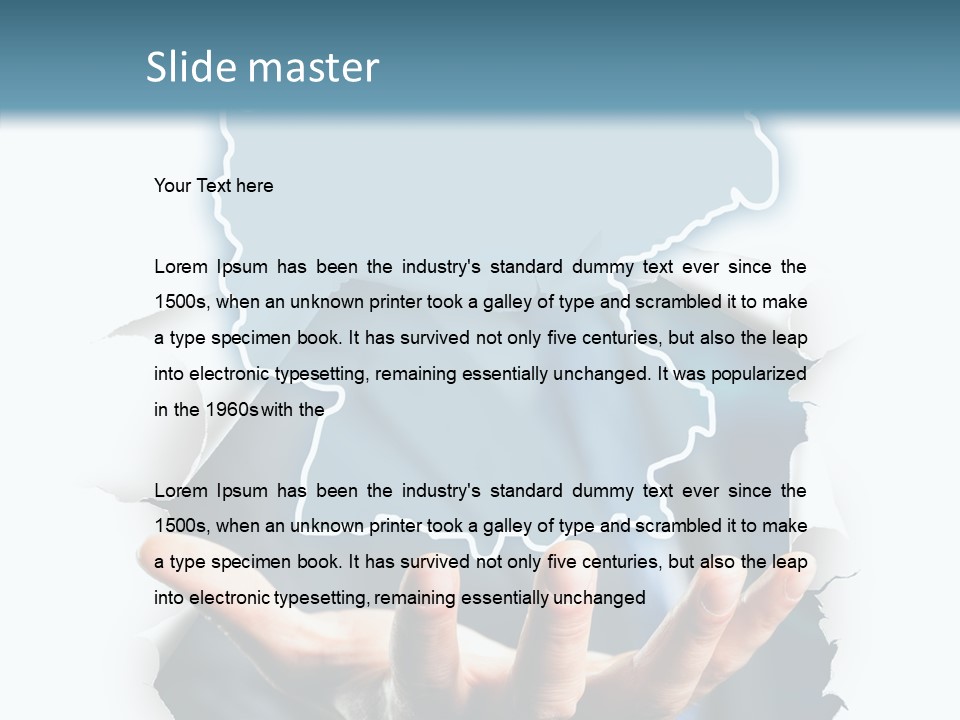 Solution Marketing Existenz PowerPoint Template