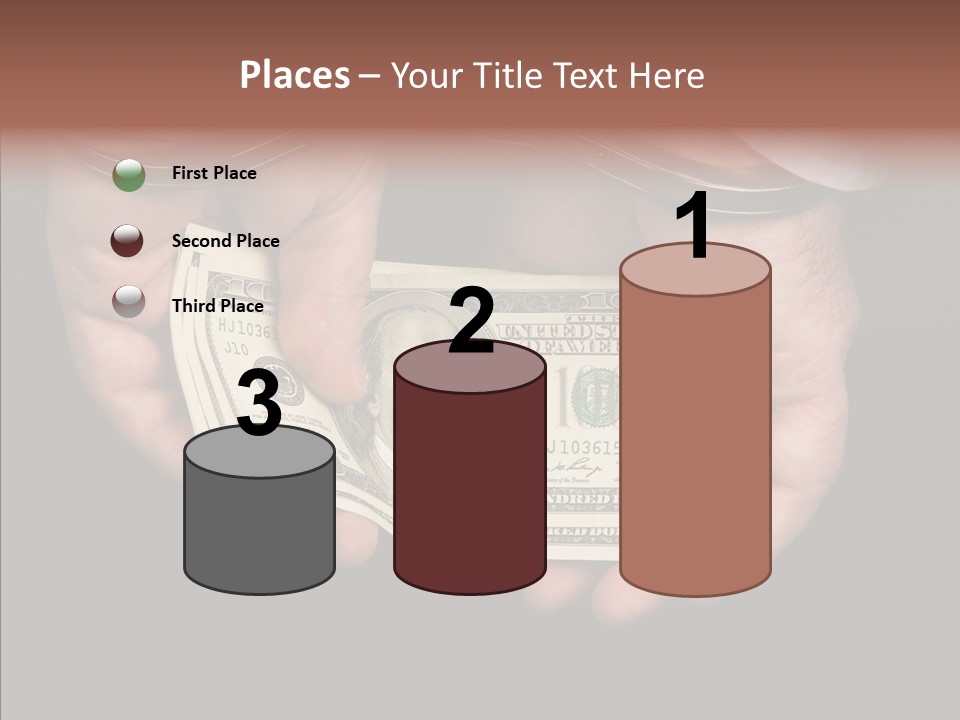 Reward Dollars Value PowerPoint Template