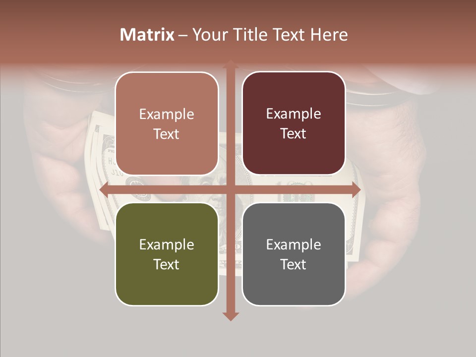 Reward Dollars Value PowerPoint Template