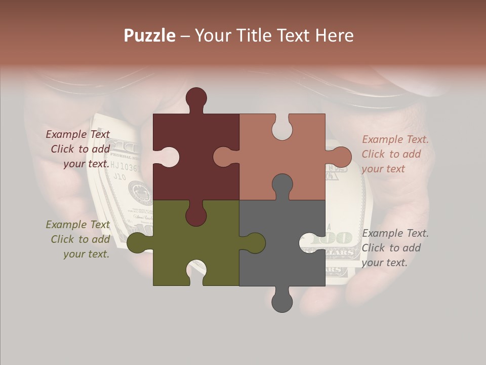 Reward Dollars Value PowerPoint Template