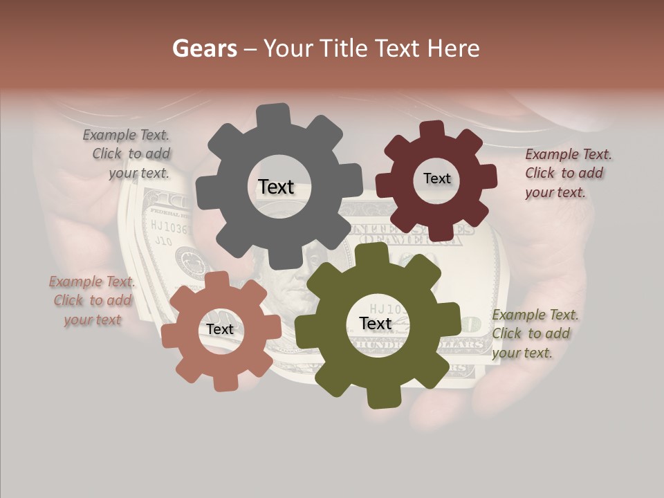 Reward Dollars Value PowerPoint Template