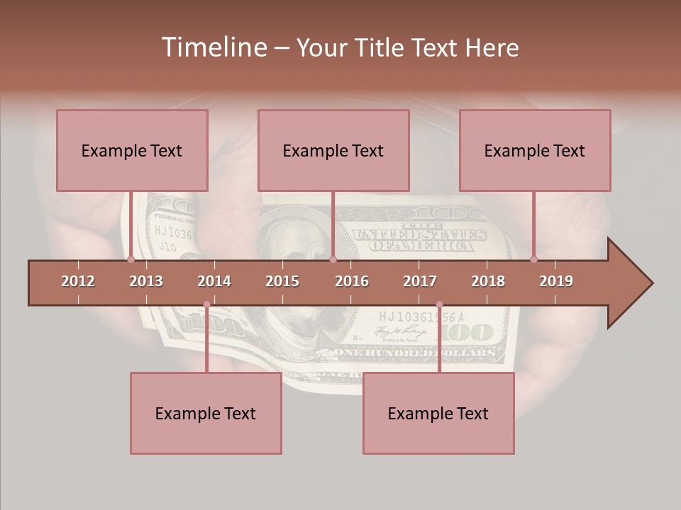 Reward Dollars Value PowerPoint Template