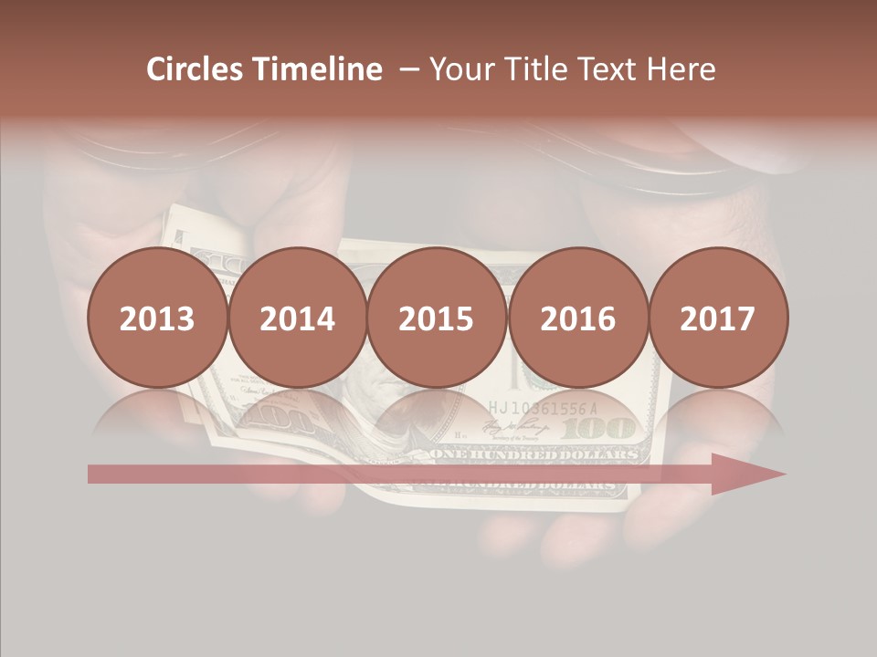 Reward Dollars Value PowerPoint Template