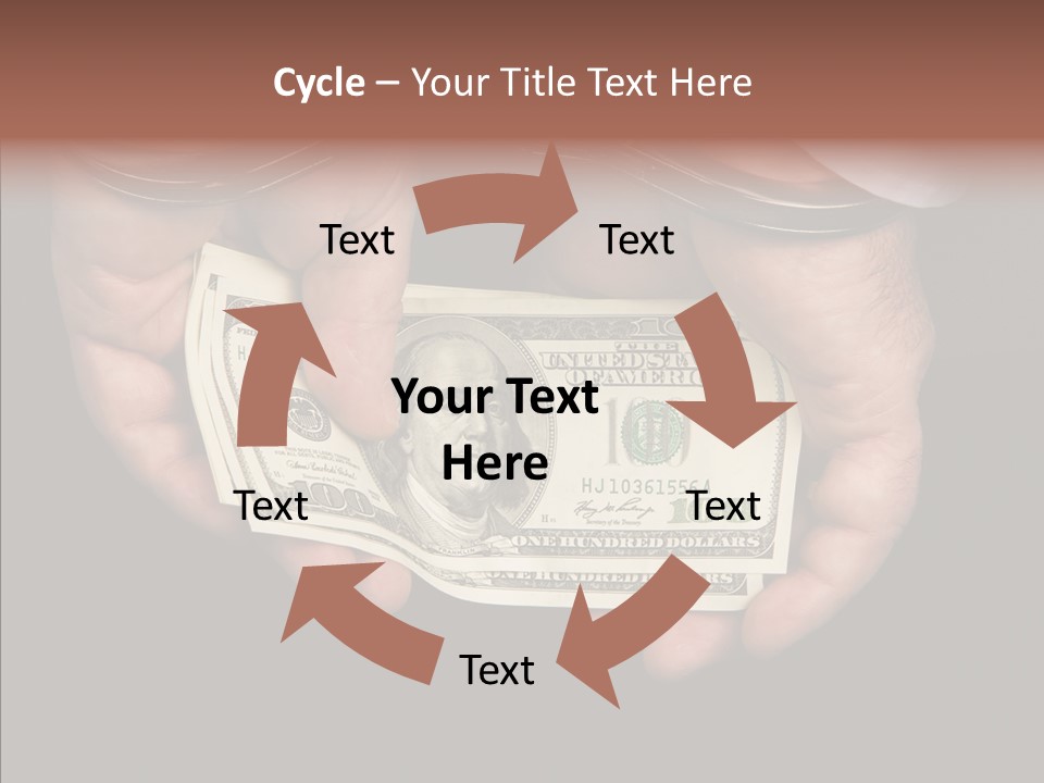 Reward Dollars Value PowerPoint Template