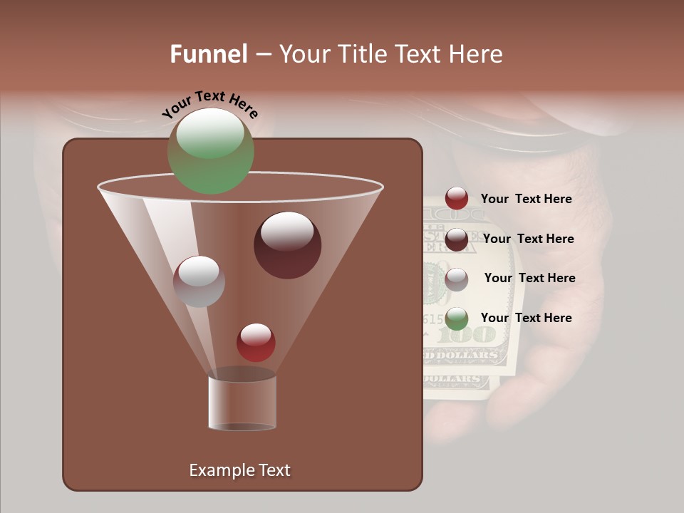 Reward Dollars Value PowerPoint Template