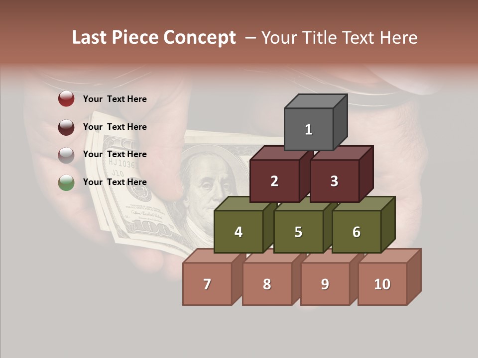 Reward Dollars Value PowerPoint Template